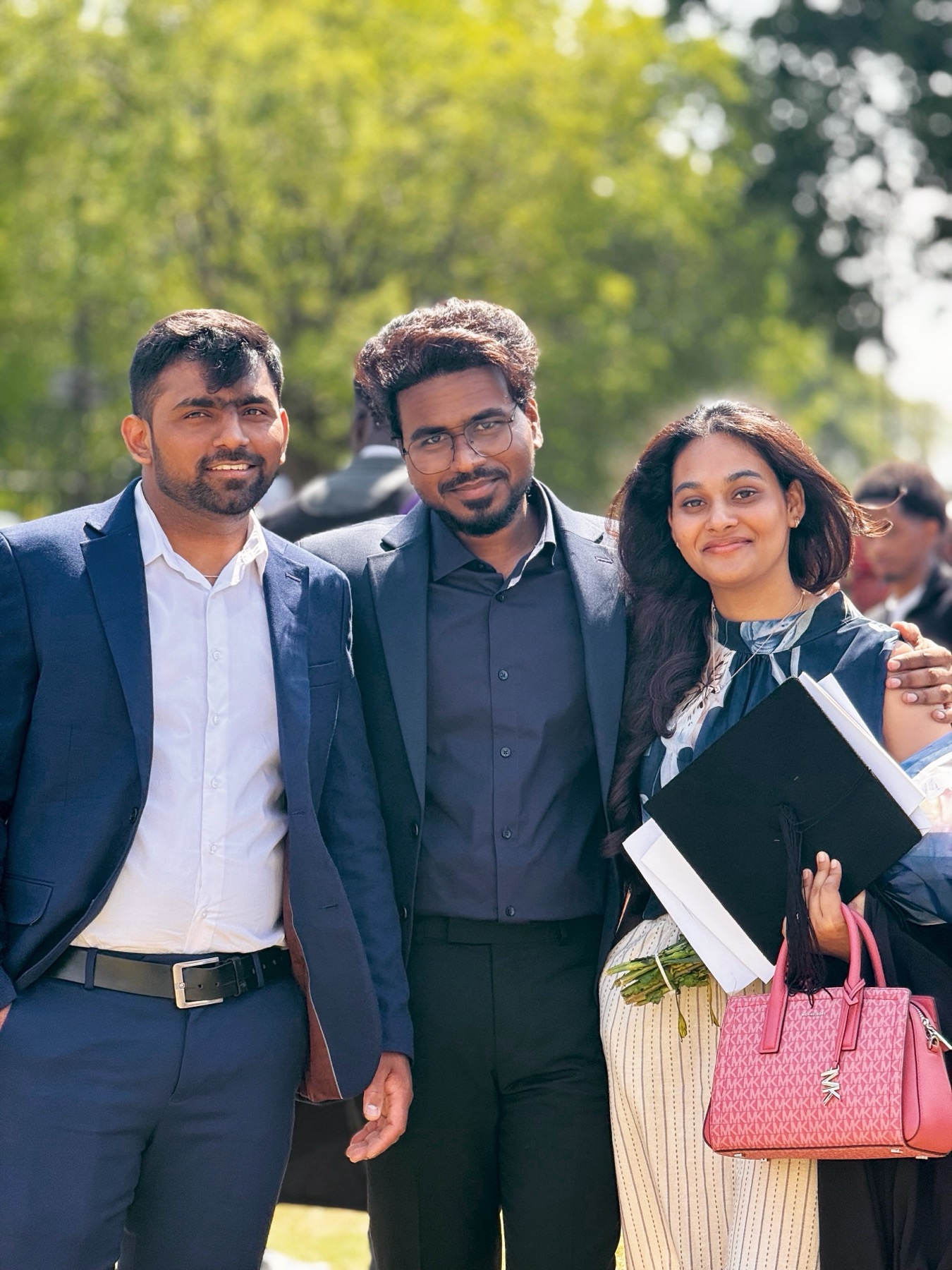 Graduation with friends