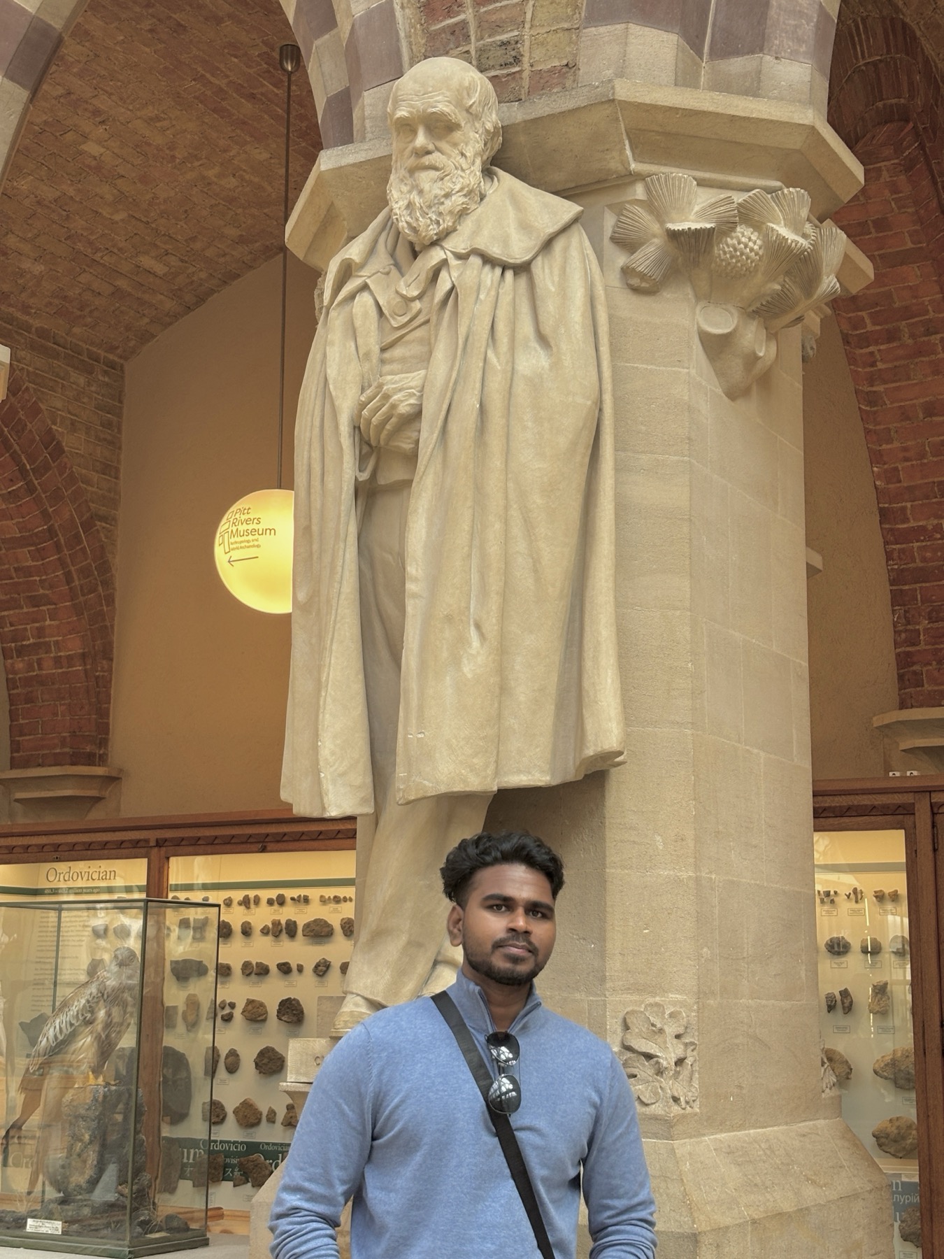 Darwin statue